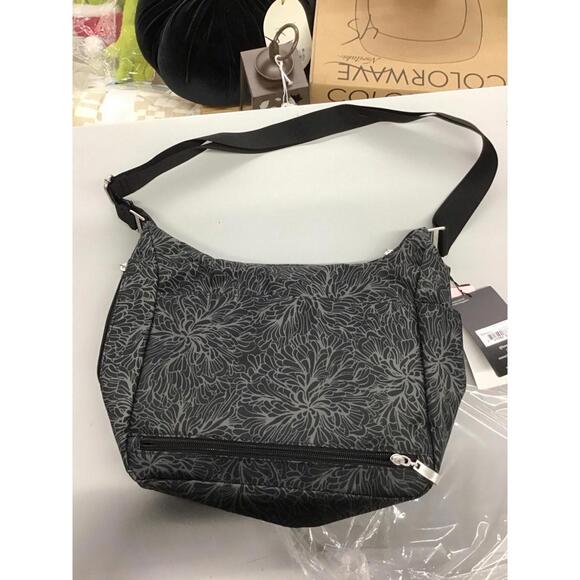 Baggallini everywhere bag patterned with adjustable strap and wallet new HSN - Picture 5 of 6